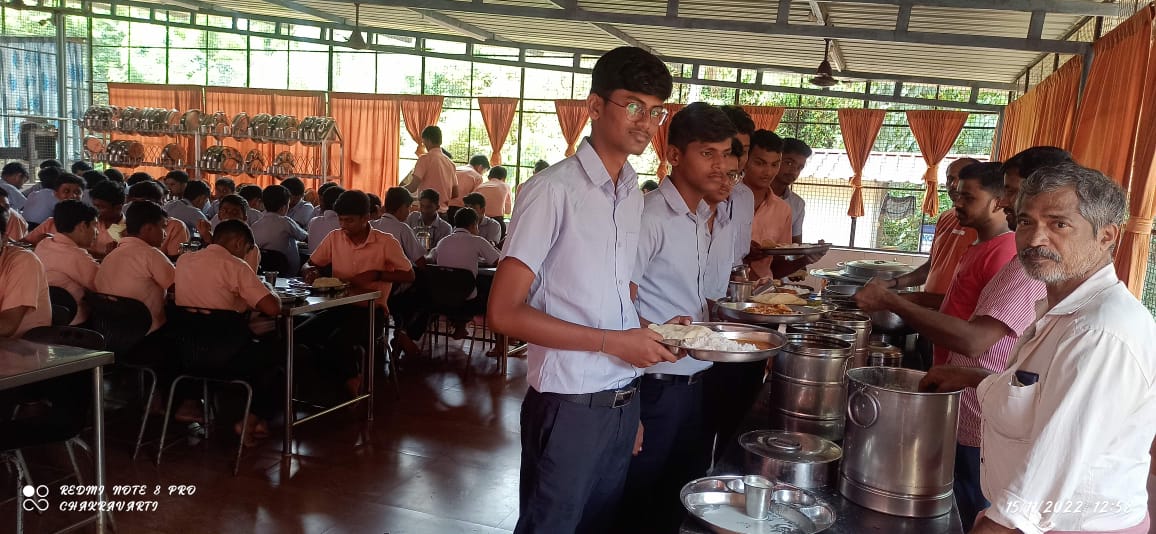Boys Food Serving Area